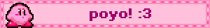 kirby sprite in a blinkie
